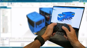 Video Einblick in Solid Edge 2026: Interaktiver Rundgang im 3D-Modell (Walkthrough)