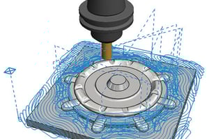 CAMWorks 2,5 Achs-Fräsen