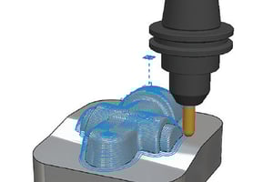 CAMWorks 3-Achsen-Fräsen