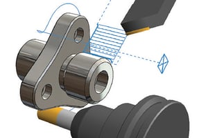 CAMWorks Fräsdrehen