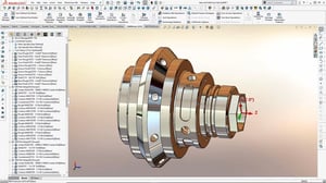 CAMWorks Drehfräsen Video