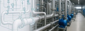 Solid System Team ist der Integrationsexperte für eine voll integrierte und hoch effiziente Rohrleitungsplanung und -fertigung