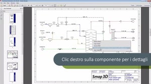 Esportazione PDF intelligente in Smap3D P&ID